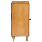 vidaXL Buffet Marron clair 33 5 x 40 x 75 cm