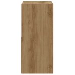 vidaXL Table de chevet 2 Pièces Chêne artisanal 30 5 x 27 x 59 5 cm