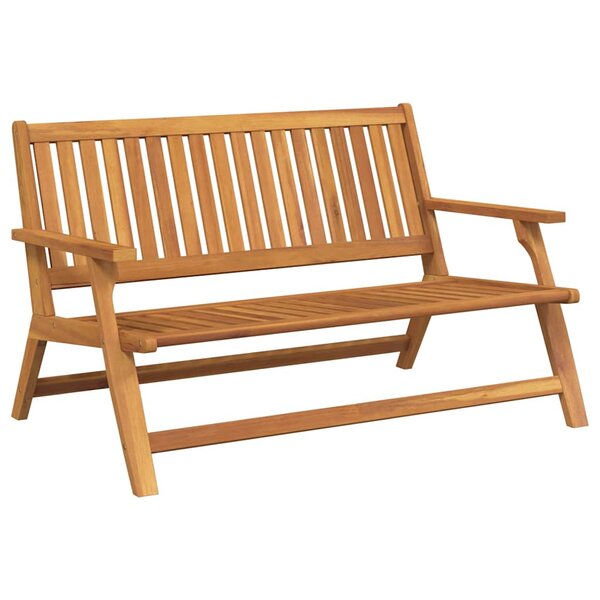 vidaXL Ensemble de repas extérieur Marron Bois d'Acacia Massif