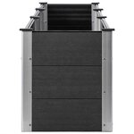 vidaXL Plate-forme surélevée de jardin 300x50x54 cm WPC Gris