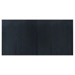 vidaXL Tapis rectangulaire gris 100x200 cm bambou