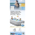 Intex Ensemble de piscine Prism Frame Rectangulaire 400x200x100 cm