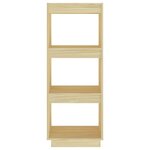 vidaXL Bibliothèque/Séparateur de pièce 40x35x103 cm pin massif