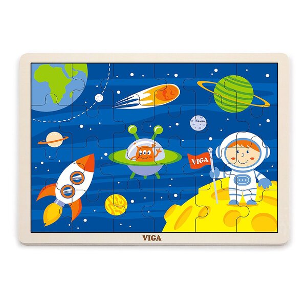 Puzzle 24 pièces Viga 51461 - Espace