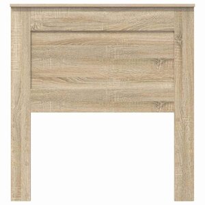 vidaXL Tête de lit Chêne Sonoma 75 cm Bois d'ingénierie