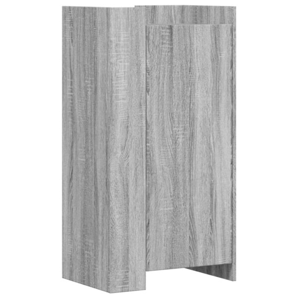 vidaXL Armoire à chaussures sonoma gris 52x37 5x100 cm