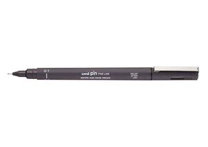 Feutre technique PIN 01200 GF 0,1 mm Gris foncé UNI-BALL