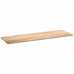 vidaXL Plan de travail de cuisine bois de chêne massif rectangulaire