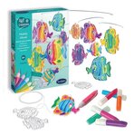 Mobile Vitrail - Poissons - Art et creations