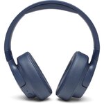 JBL Tune750BTNC Bleu - Casque supra-aural sans fil a réduction de bruit