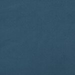 vidaXL Banc Bleu foncé 100x30x30 cm Velours