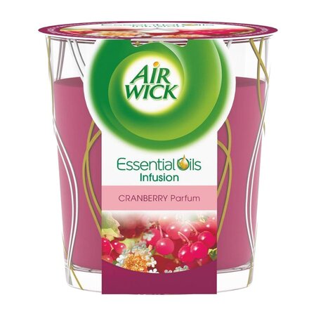 Air Wick Essential Oils Infusion Parfum Cranberry 150g (lot de 4)