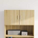 vidaXL Armoire murale chêne sonoma 80x42 5x40 cm bois d'ingénierie