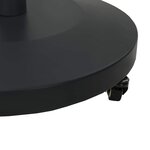 vidaXL Pied de parasol Noir 48 x 48 x 32 cm