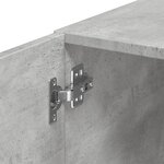 vidaXL Armoire murale gris béton 45x42 5x40 cm bois d'ingénierie
