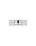 THIRARD - Demi-Cylindre de serrure  HG5  anti-arrachement  30x10mm  nickelé  3 clés - THIRARD