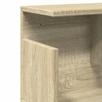 vidaXL Armoire murale 100x20x30 cm chêne sonoma bois d'ingénierie