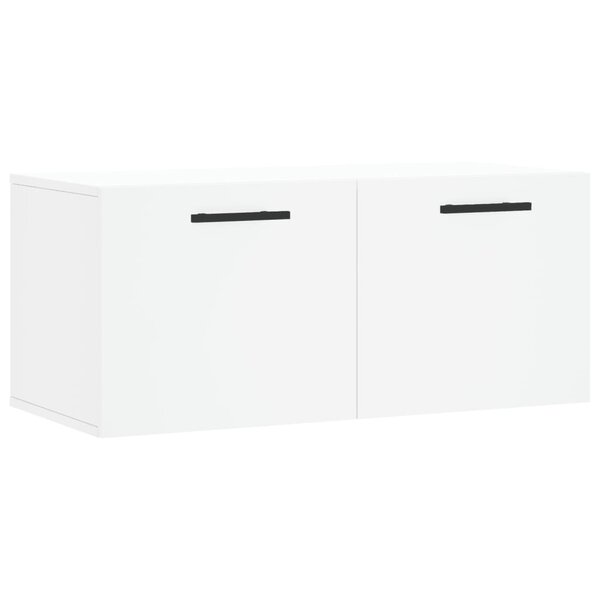 vidaXL Armoire murale blanc 80x36 5x35 cm bois d'ingénierie