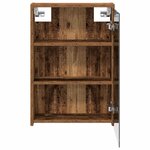 vidaXL Armoire Miroir de Salle de Bain Bois ancien 43 x 16 x 62.5 cm