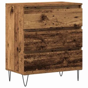 vidaXL Buffet Bois ancien 60 x 35 x 70 cm Bois d'ingénierie
