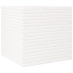 vidaXL Jardinière blanc 70x70x68 5 cm bois de pin massif