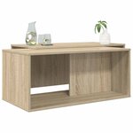 vidaXL Ensemble de tables basses 2 Pièces Chêne Sonoma Bois d'ingénierie