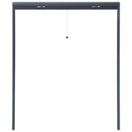 vidaXL Moustiquaire à rouleau pour fenêtres Anthracite 160x170 cm