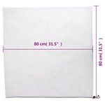 vidaXL Housses de protection pour plantes avec cordon de serrage 4 Pièces