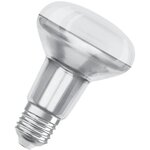 Osram spot r80 led verre clair variable 9 6w=100 e27 chaud