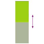 vidaXL Store enrouleur occultant largeur du tissu 75 7 cm polyester