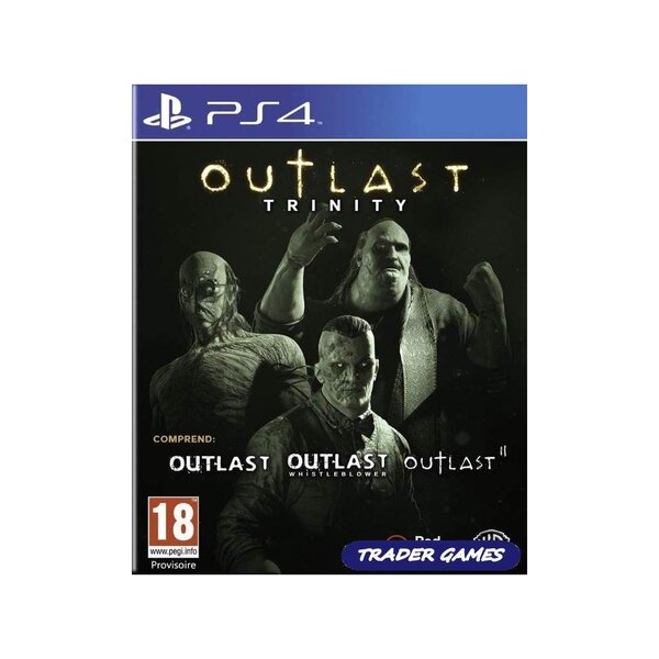 Warner bros. Games outlast: trinity (ps4) - outlast ii + outlast + outlast: whistleblower