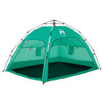 vidaXL Tente de plage 2 personnes libération rapide imperméable