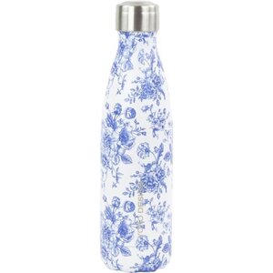 Bouteille isotherme YOKO DESIGN Toile de Jouy Bleue