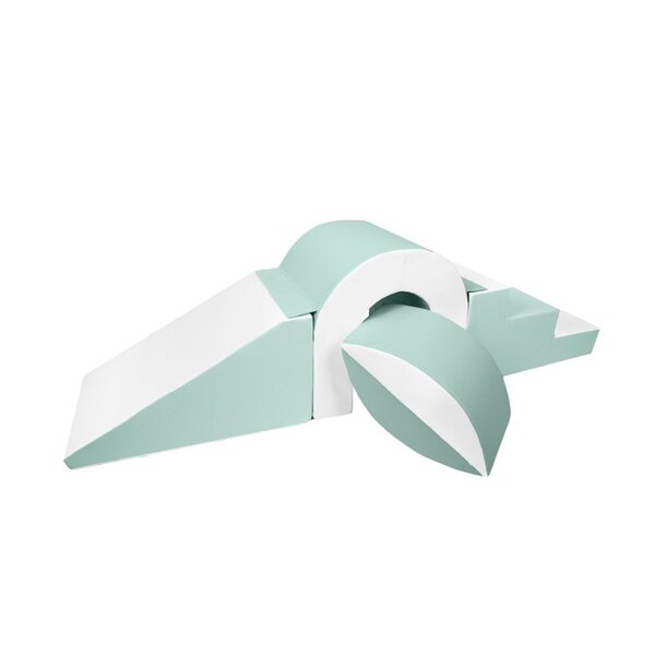 Set de blocs en mousse 4 éléments blanc Menthe