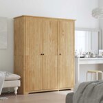 vidaXL Armoire BODO Marron miel 146 x 53 5 x 173 cm Bois d'ingénierie