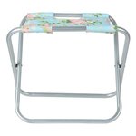 Esschert Design Tabouret porte-outils de jardinage Motif roses