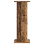 vidaXL Support de Plante Bois ancien 30 5 x 30 x 80 5 cm