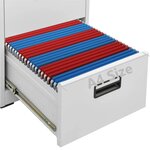 vidaXL Classeur Gris clair 46x62x164 cm Acier