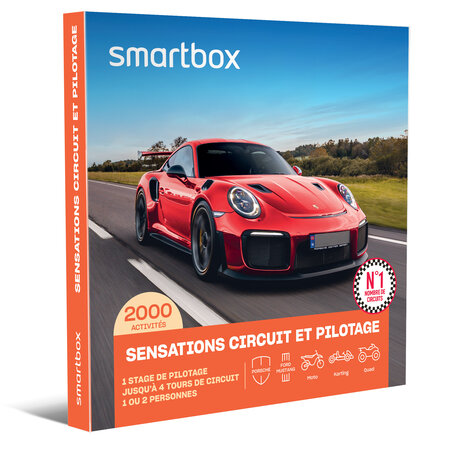 SMARTBOX - Coffret Cadeau Sensations circuit et pilotage -  Sport & Aventure
