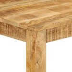 vidaXL Table de bar 112x55x108 cm Bois de manguier massif