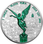Monnaie LIBERTAD Diamond Dust Poison 1 Oz Argent Mexico 2024 (PRÉCOMMANDE)