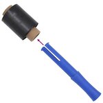 vidaXL Films étirables 10 Pièces noir 23 μm 10 cm x 150 m