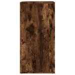 vidaXL Buffet chêne fumé 60x39x80 cm bois d'ingénierie