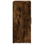 vidaXL Buffet chêne fumé 60x31x70 cm bois d'ingénierie