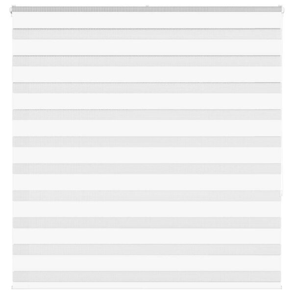 vidaXL Store zèbre blanc 150x150 cm largeur du tissu 145 9cm polyester