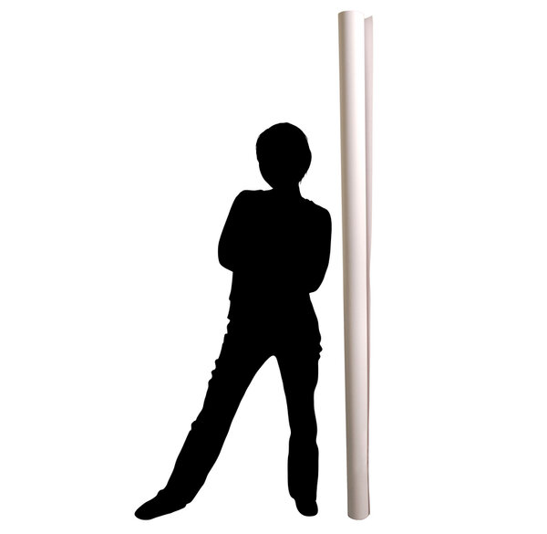 Rouleau papier dessin à grain 224g 1.96x10m CLAIREFONTAINE