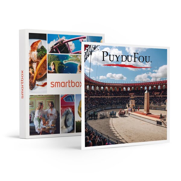SMARTBOX - Coffret Cadeau Billets Puy du Fou 2026 - 1 jour pour 2 adultes et 2 enfants -  Multi-thèmes