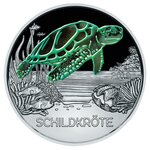 Pièce de monnaie 3 euro Autriche 2019 – Tortue