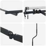 vidaXL Store Électrique Rétractable 4x2 cm en Métal