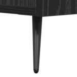 vidaXL Meuble TV Chêne noir 150 x 30 x 50 cm Bois d'ingénierie